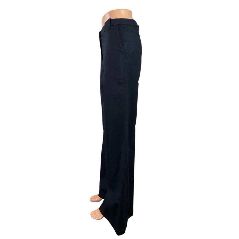 Ba&sh Women's Black High Waisted Palazzo Baggy Wide Leg Trousers Pants Size 1 - Picture 2 of 5